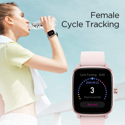 GTS 2 Mini Smart Watch for Women Girls, Alexa Built-In, GPS Tracker, 14 Days Battery Life, Blood Oxygen Heart Rate Sleep Monitoring, 5 ATM Water Resistant, Android Iphone Compatible-Pink