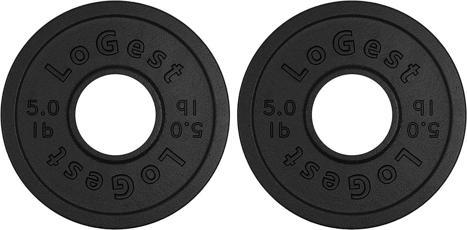 Olympic Weight Plate Set - Pair of 2 Weight Plates for Olympic Bars, Ideal for Strength Training and Balance Enhancement, Available in 2.5LB, 5LB, and 10LB Options