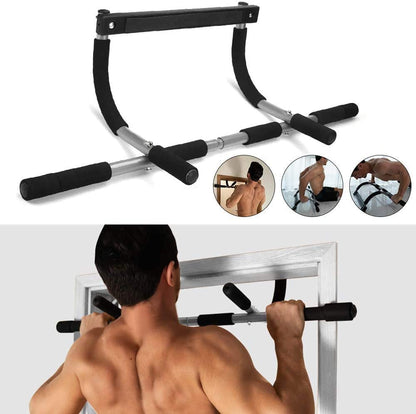 Pull up Bar for Home Gym Exercise, Assisted Pull up Band & Multi-Grip Chin-Up Bar for Whole Body Workout Exercise Fitness Indoors Easy Installation