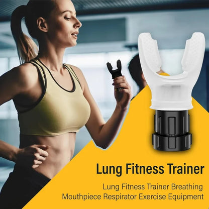 Silicone Breathing Fitness Exercise Equipment Portable Throat Adjustable Resistance Breathing Exercise Device