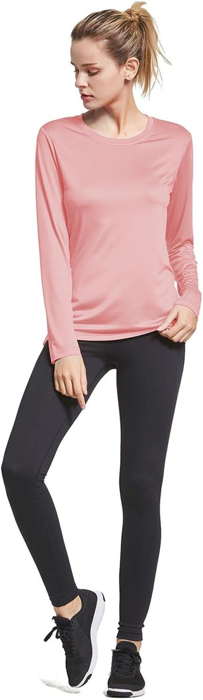 Long Sleeve Workout Tops for Women Running Athletic Shirts Active Quick Dry Lightweight Moisture Wicking