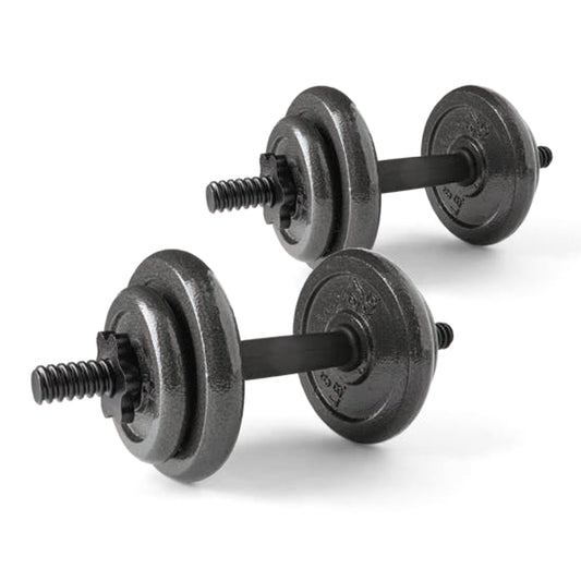 40Lb Adjustable Cast Iron Dumbbell Set