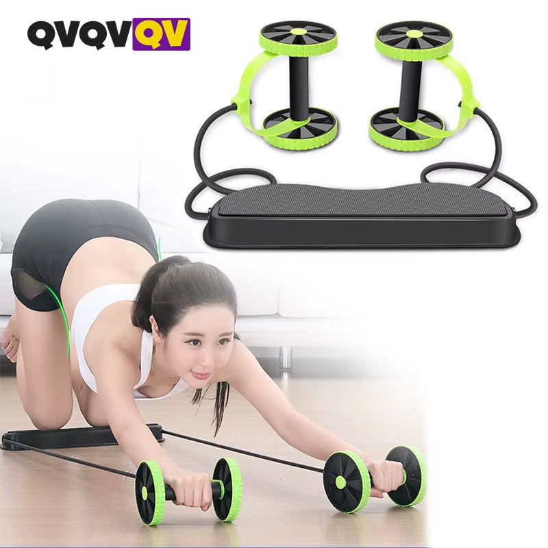 Ab Roller for Abs Workout Multifunctional Thicker No Noise Ab Roller Wheel Exercise Equipment Easy to Use Ab Roller Body Shaping