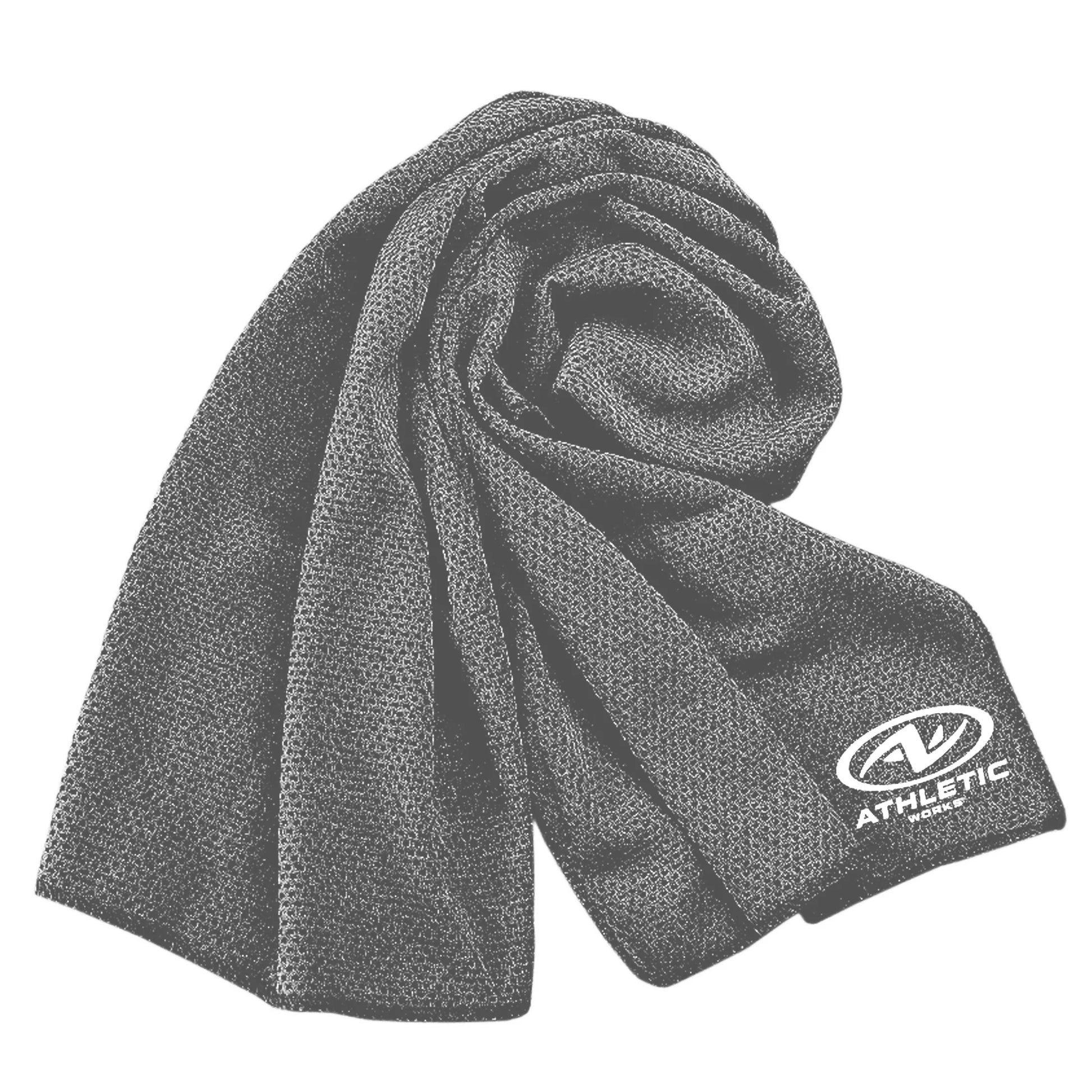 Yoga Soft Microfiber Towel, Charcoal Gray, Size 31.5" X 16"